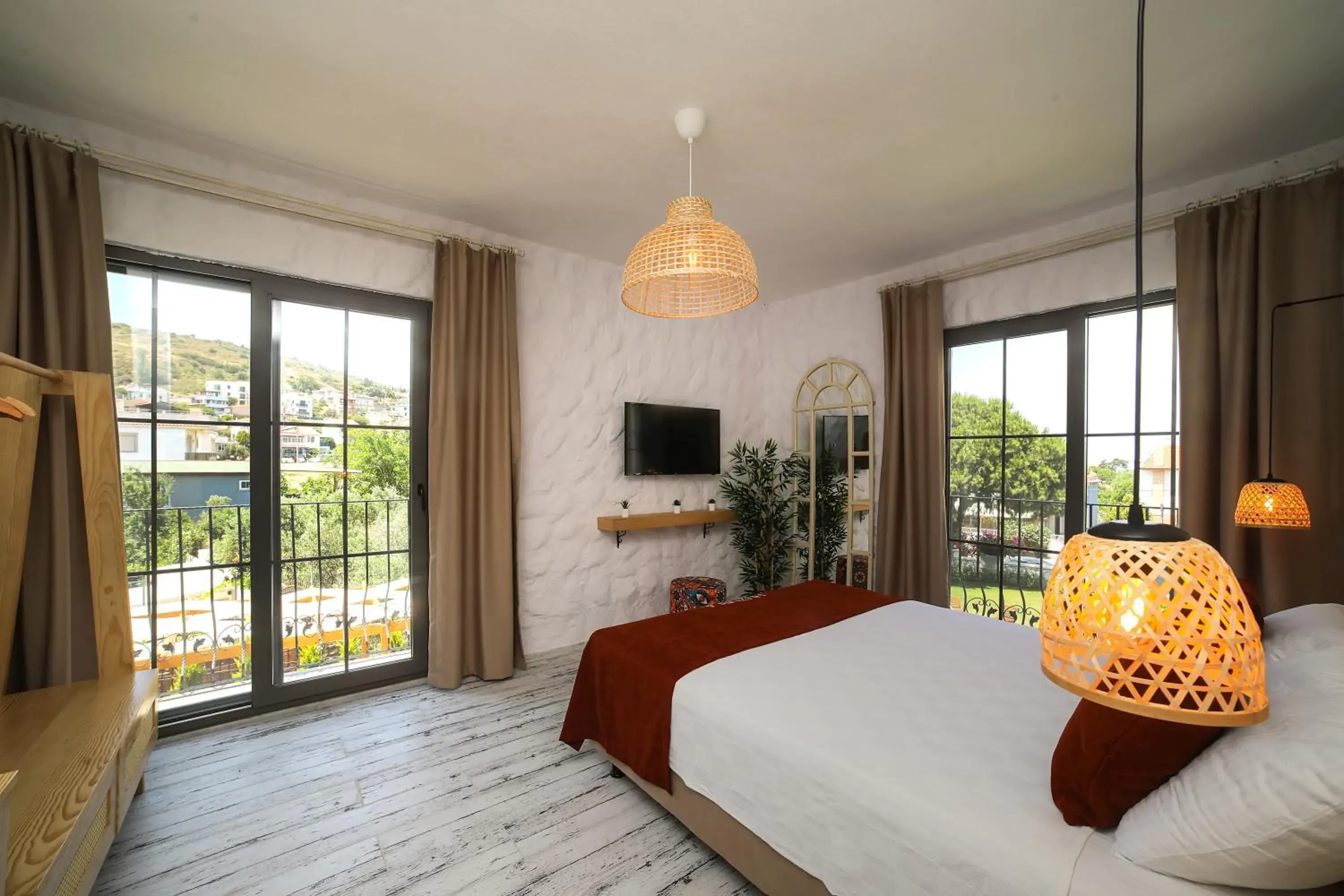 Bed in Huzurla otel